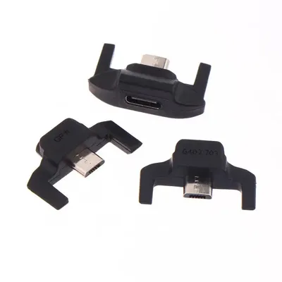 Micros USB Zu Typ C Konvertierung Adapter Für GPW/G903/G502 Wireless/G703 Maus Ersatz Gaming Maus reparatur Teile Anschlüsse