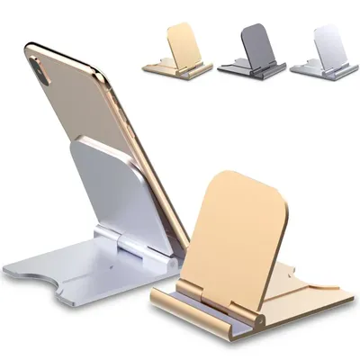 Universal Handy Halter Einstellbare Smartphone Unterstützung Stehen Für Samsung iPhone Xiaomi Handy Tablet Desktop Halter