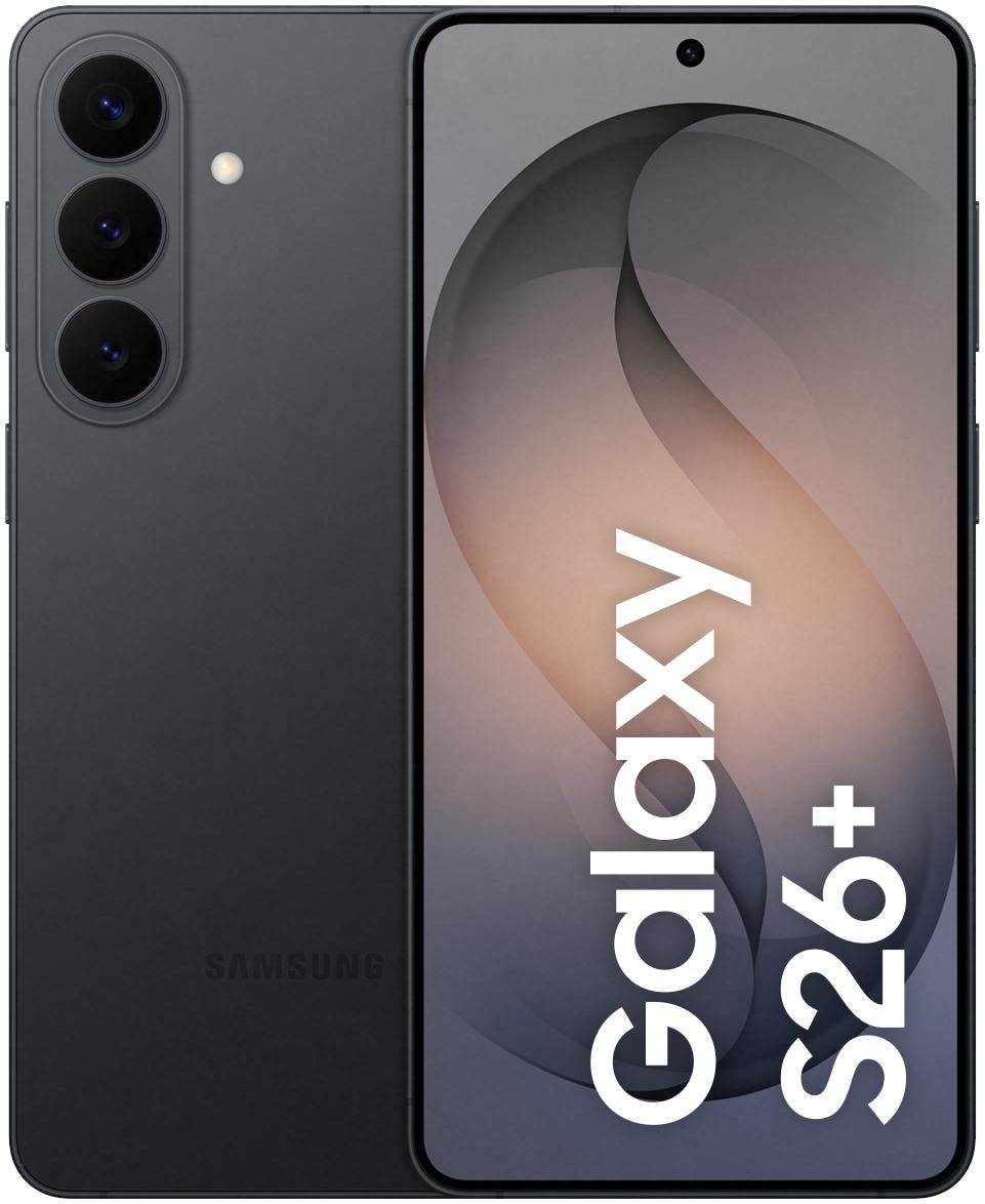 SAMSUNG Smartphone "Galaxy S26+", Energieeffizienz: A (A-G), schwarz, 512 GB, Mobiltelefone, Topseller