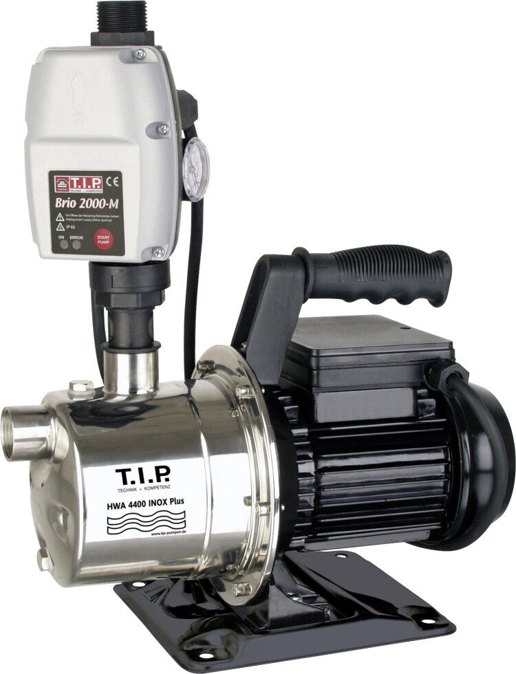 T.I.P. HausWasserautomat HWA 4400 Inox Plus Fördermenge: 4.250 l/h, 900 W