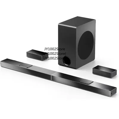 5.1.2 Dolby Atmos Heimkinosystem 520W mit 8-Zoll-Subwoofer, Kabelloser Soundbar, 4K HDR TV Surround Sound