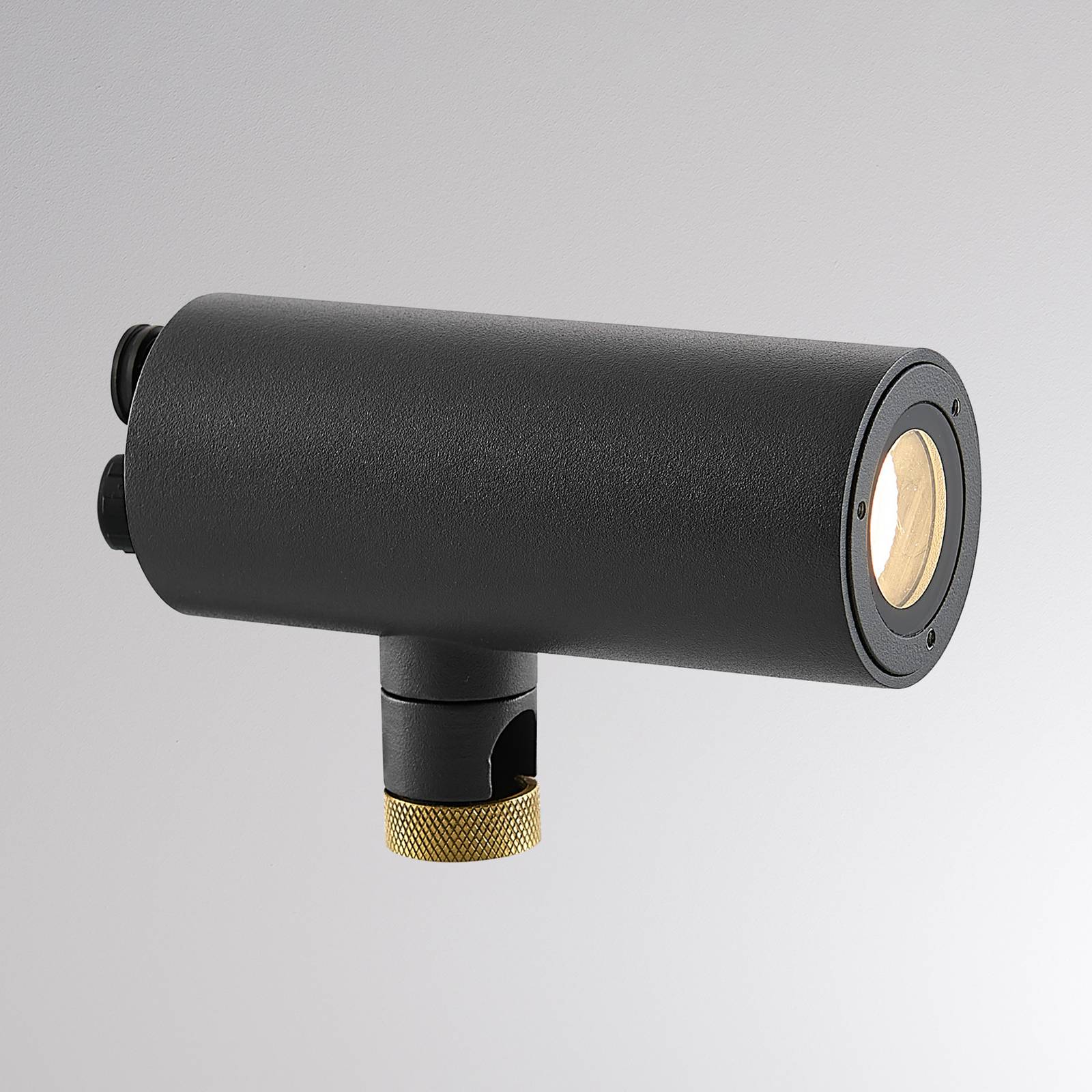 Molto Luce LED-Leuchtenkopf CHOPA II, anthrazit, CCT, IP65, Metall II, schwarz, Aluminium, Modern, Außenleuchte