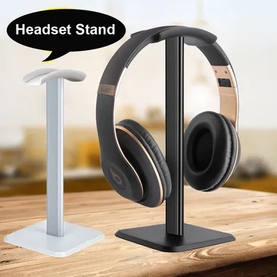 Aluminium Legierung Kopfhörer Ständer Halter Platzsparende Gaming Headset Ständer Rack Desktop-Organizer Display Kopfhörer Aufhänger Halterung