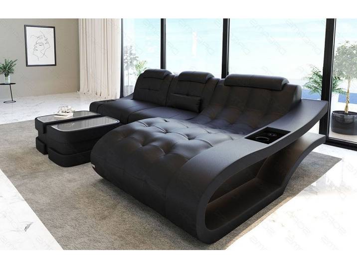 Ecksofa Elegante L-Form Leder