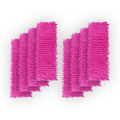 Bestlivings Ersatzbezug "Beere" für Bodenwischer ( 8er Pack ) - 40cm - Chenille Wischbezug, für alle gängigen Klapphalter - Bezug für alle Bodenarten
