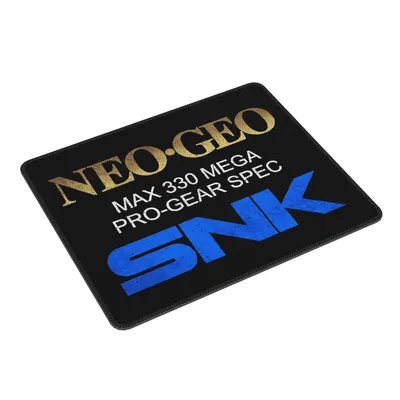 Neo Geo Pro Gear Spec Gold Retro Design Mauspad Computer Tastatur Mauspad Gaming PC Laptop Schreibtischunterlage Büro Tischmatten