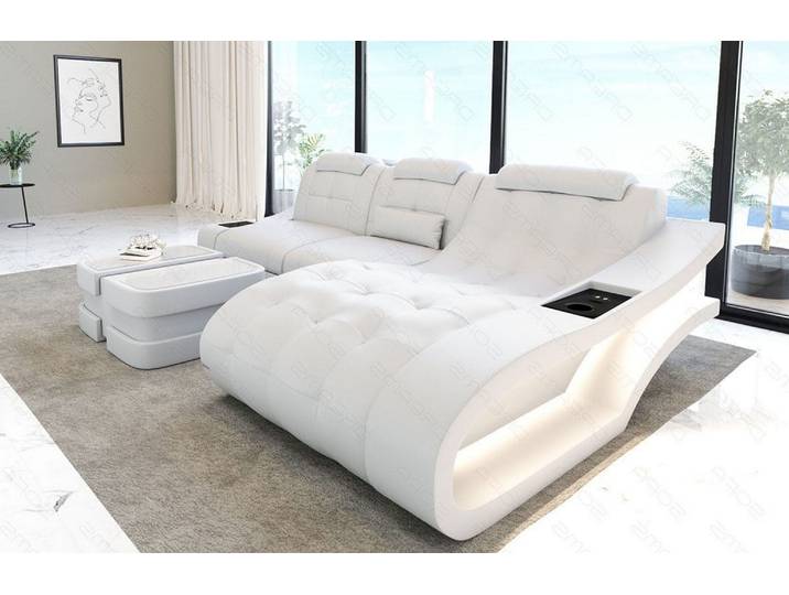 Ecksofa Elegante L-Form Leder