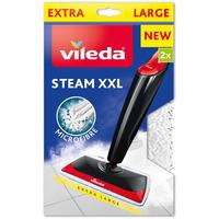 Ersatzbezug für Steam XXL, Wischbezug weiß, 2 Stück