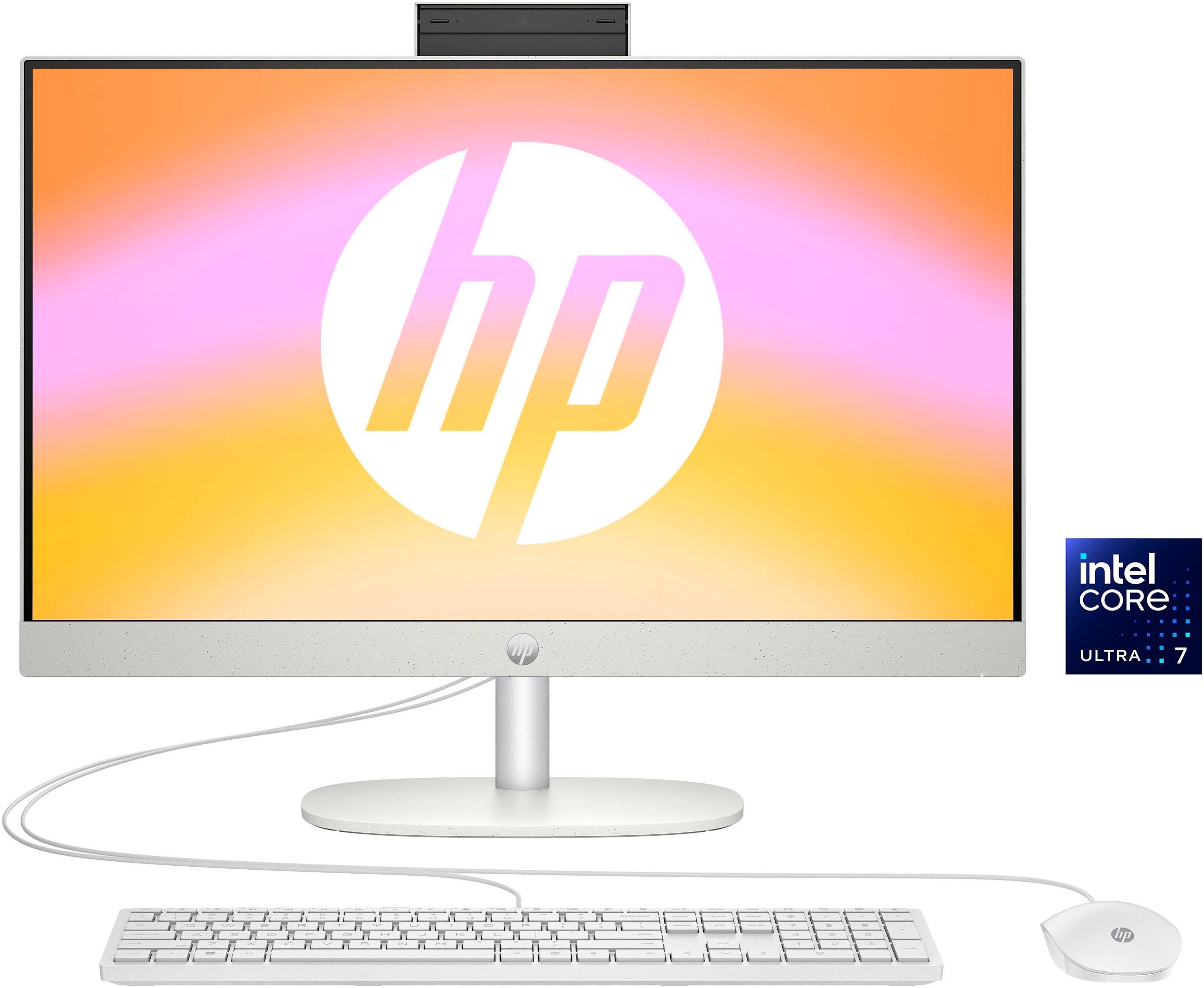 HP All-in-One PC "24-cr1202ng", weiß (shell weiß), Windows 11, 16 GB RAM 512 GB SSD, Desktop-PCs