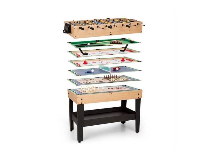 ONECONCEPT Spieltisch Game-Star Spieletisch, (37-tlg)