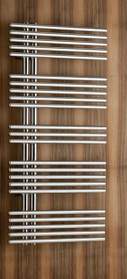 Caleido Pavone single Badheizkörper B: 510 mm x H: 1207 mm 515012-koenigsblau