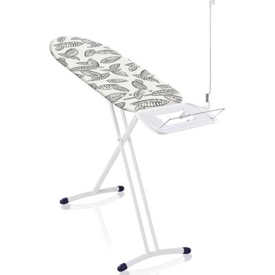 Bügelbrett LEIFHEIT "AirBoard Express M Solid", grau (weiß, grau), B:49cm, Bügelbretter