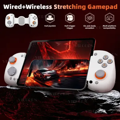 Wireless Gaming Controller für Android iPad Mobile Gamepad für Switch & Xbox Game Pass & Game Streaming Joystick dehnbar bis 9,5