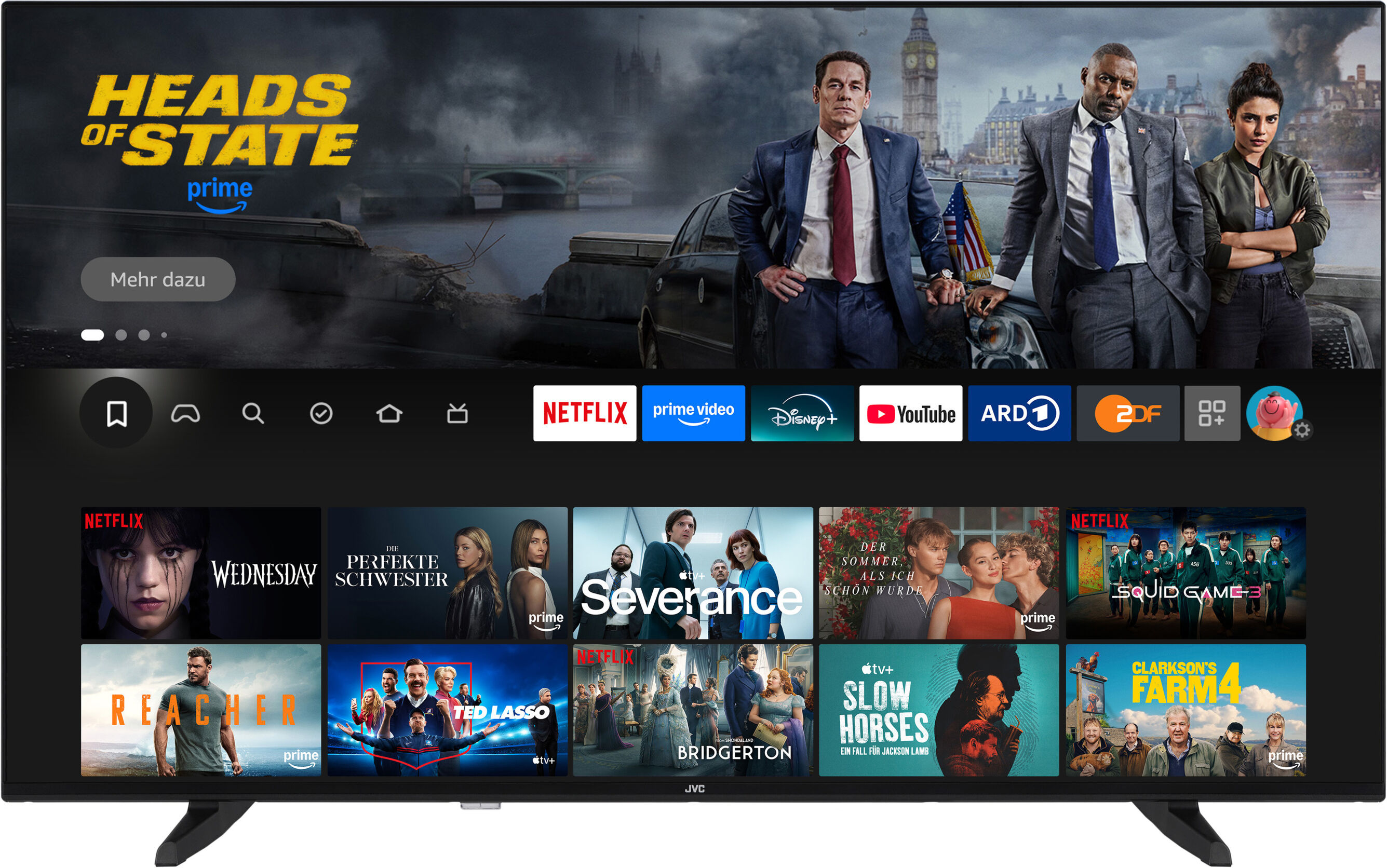 JVC Fernseher »LT-50VRQ3555« 50 Zoll