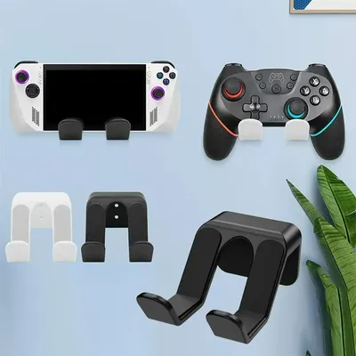 Wand Halterung Rack Halterung Für Schalter Pro PS5 PS4 Xbox One Game Controller Kopfhörer Headset Ständer Halter Gaming Zubehör