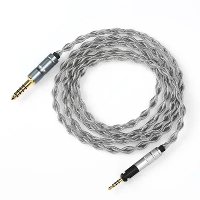 Audio 3,5-mm-Kabel oder 4,4 mm symmetrische Kopfhörerkabel Sennheiser HD400Pro HD560S HD598 HD599 AHT M50x M40x M70x Kopfhörerkabel