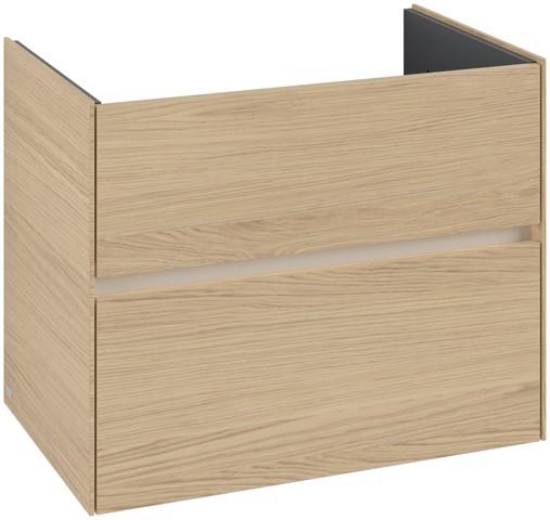 Villeroy & Boch Waschtischunterschrank Collaro C144B0 472x609,5x761mm mit Beleuchtung Nordic Oak C144B0VJ