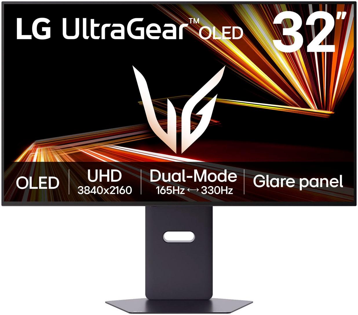 LG Gaming-Monitor "32GX850A", Energieeffizienz: F (A-G), schwarz, B:71,41cm H:41,18cm T:6,5cm, Monitore