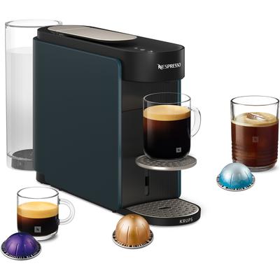 NESPRESSO Kapsel-/Kaffeepadmaschine "Vertuo Up", ozeanblau, 1, Kaffeemaschinen, schlankes Design, Coffee Creations Modus, Auto-Off, 1,4 l Wassertank