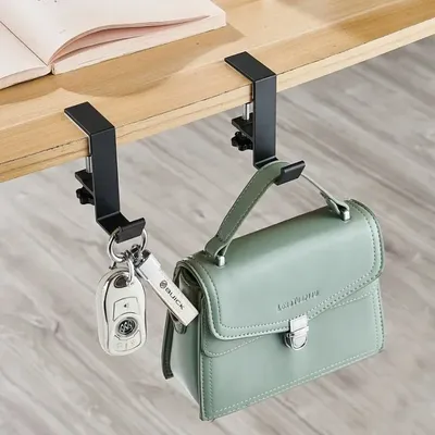 1pc Einstellbare Schreibtisch Rand Haken Gaming Headset Schreibtisch Aufhänger Rucksack Lagerung Hängen Haken Halter Punch-freies Home Office veranstalter