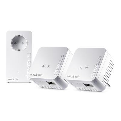 devolo Magic 1 WiFi mini Powerline WLAN Verstärker 3x Adapter