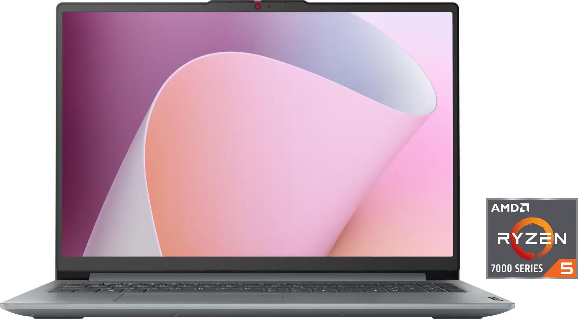 LENOVO Notebook "IdeaPad Slim 3 16ABR8", grau (arctic grau), 16 GB RAM 512 GB SSD, Ryzen 5, Windows 11 Home, Notebooks, Topseller