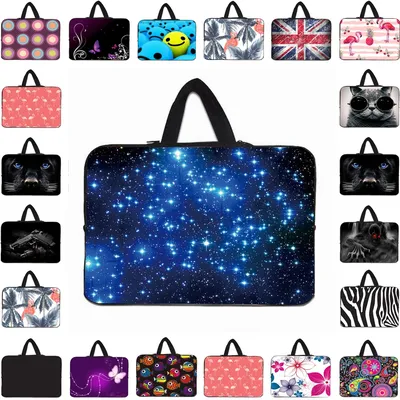 Laptop-Tasche Chromebook-Tasche 10 14 16 17 Tragbare Neopren-Hülle für Macbook Air 13.3 Lenovo 15.6 MSI Laptop Funda Mini-PC-Schutzhülle