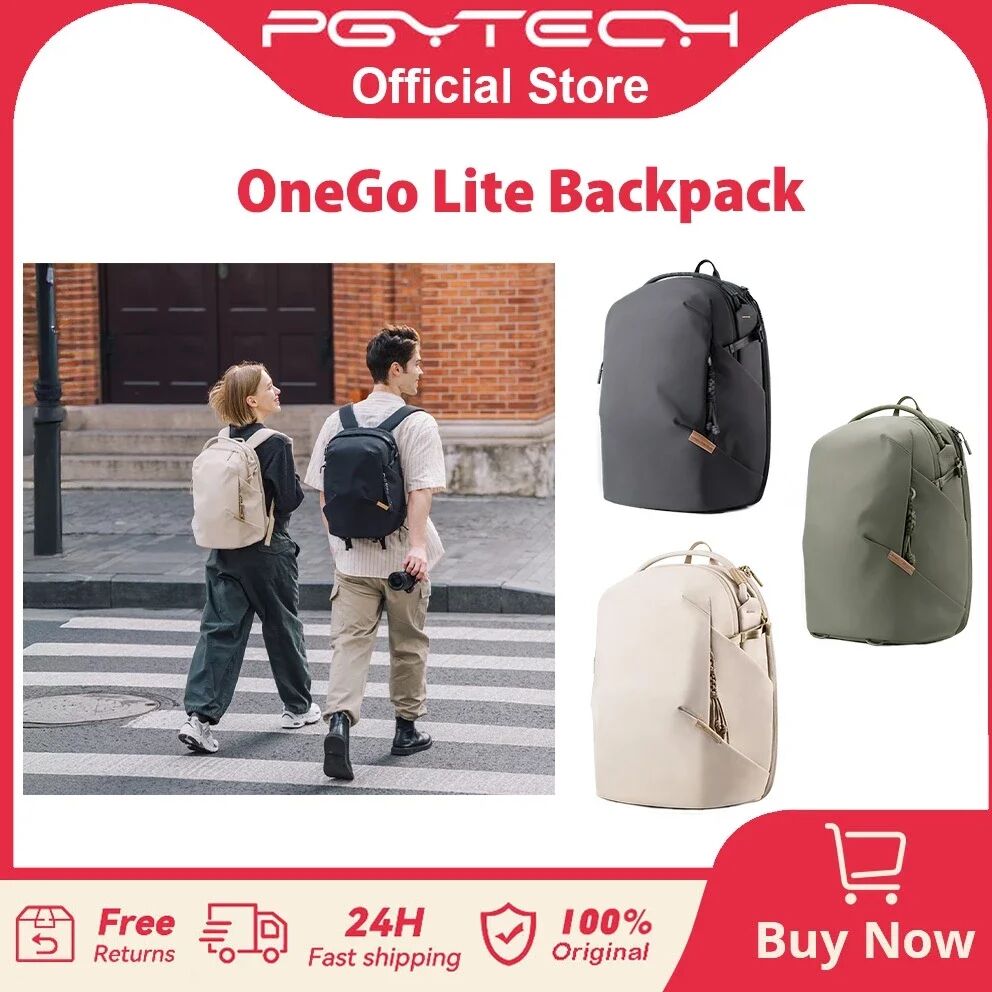 PGYTECH OneGo Lite 16L 22L Kamerarucksack für Sony Canon Kameratasche Drohnenkoffer für DJI Air 4 Mini 3 Pro Mavic 3 Serie