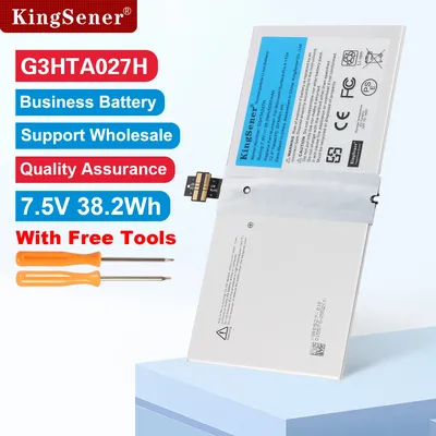 KingSener G3HTA027H DYNR01 Laptop-Akku für Microsoft Surface Pro 4 1724 12,3 Zoll Tablet 7,5 V 38,2 Wh 5087 mAh Schnelle Lieferung