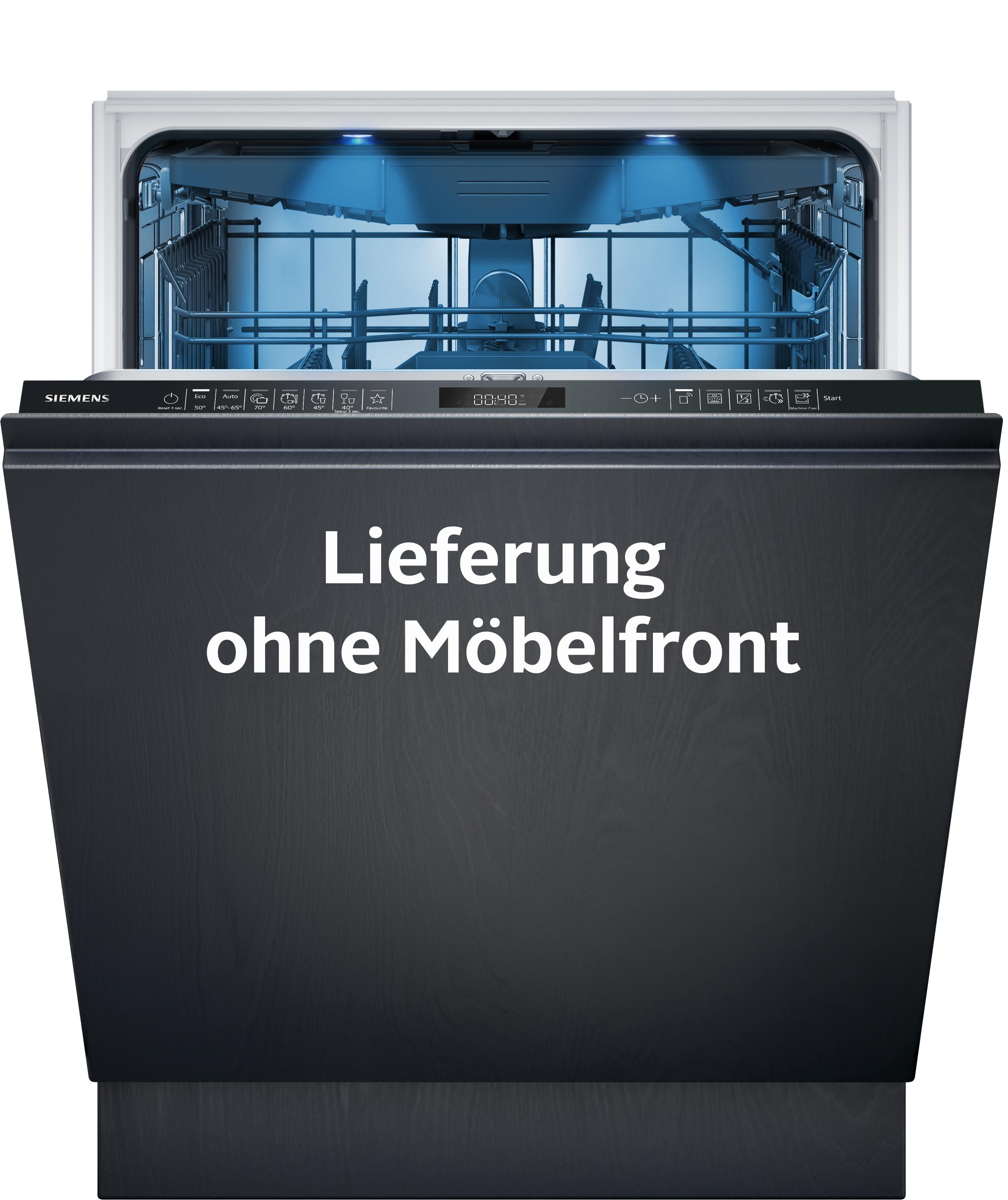 SIEMENS vollintegrierbarer Geschirrspüler "SN65EX22CE", Energieeffizienz: A (A-G), weiß, B:59,8cm H:81,5cm T:55cm, Geschirrspüler