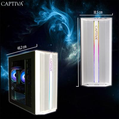 CAPTIVA Gaming-PC "Advanced Gaming R93-096", weiß, Microsoft Windows 11 Home (64 Bit), 16 GB RAM 1.000 GB SSD, Desktop-PCs