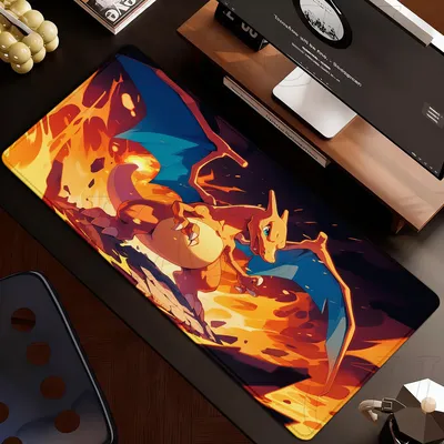 Heißer 30X60CM Gaming Maus Pad P-pokemon Charizard HD Pc Mousepad XXL tastatur Nicht-Slip Büro teppich Laptop Mäuse erweitern Schreibtisch matten