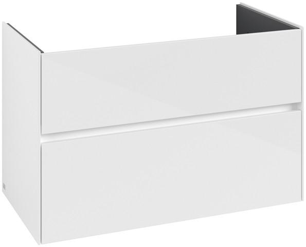 Villeroy & Boch Waschtischunterschrank Collaro C14500 472x609,5x961mm Glossy White C14500DH