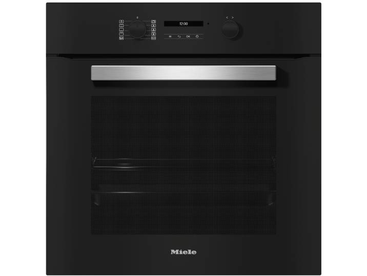 MIELE Einbaubackofen H 2465 B ACTIVE , Energieeffizienz: A+ (A+++-D), schwarz, B:59,5cm H:59,6cm T:56,8cm, Backöfen, Per WLAN vernetzbar und PerfectClean zur besonders leichten Reinigung, Einbaubackofen