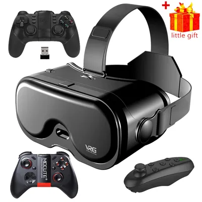 Virtual Reality 3D VR-Brille Helm-Geräte Linsen Headset Goggle Smart Smartphone Handy Mobile Viar Realidade Spiele-Viewer