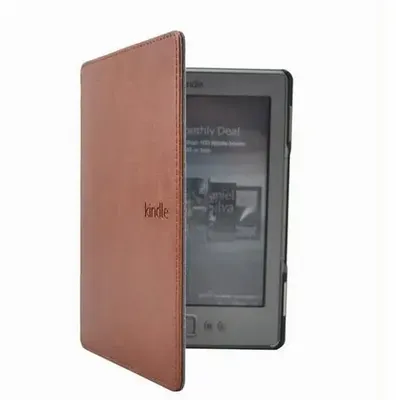 1PC Ledertasche für Amazon Kindle 4/5 E-Book Reader 6" Zoll (nicht für Kindle Touch geeignet)