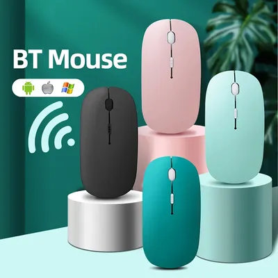 Bluetooth Drahtlose Maus Austauschbare Batterie Maus Für Computer Laptop PC Macbook Air Gaming Maus Gamer 2,4 GHz 800/1200/1600DPI