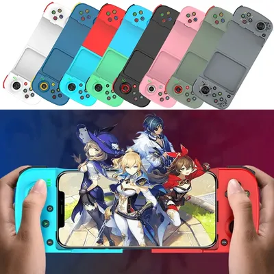 D3 Wireless Spiel Griff Versenkbare Gamehandle-kompatibel Gaming Controller Stretching Game Controller Griff Für IPhone Xiaomi