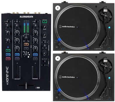 Allen & Heath Xone 24C LP140 BK Mix Bundle Schwarz
