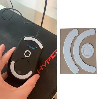 1 Pack Gaming Maus Füße Maus Skates Gildes für G403 G603 G703 Maus Mäuse Pads weiße Packung gebogene Kante