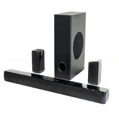 240 W 5.1-Kanal-Soundbar mit Subwoofer, 2-in-1 abnehmbare Bluetooth 5.0-Soundbar für Smart-TV, Heimkino-Bluetooth-Lautsprecher