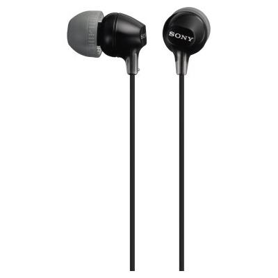 Sony Kopfhörer MDR-EX15LPB In-Ear schwarz