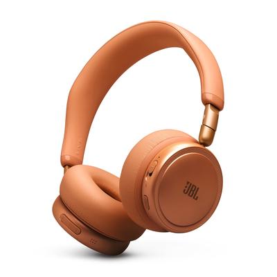 JBL On-Ear-Kopfhörer "LIVE 680NC", orange, B:21cm H:5cm T:22,5cm, Kopfhörer, Kabelloser On-Ear-Kopfhörer mit Noise-Cancelling