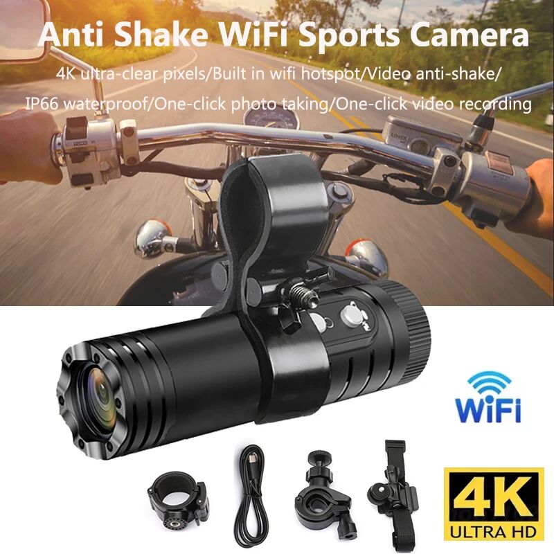 luxuglow 4K Ultra HD Kamera Outdoor Jagd Kamera Anti Shake Sport DV WiFi Motorrad Fahrrad Helm Kamera Action Cam Wasserdichte bodycam