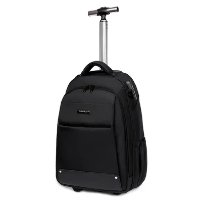 Männer reisen Trolley Rucksack mit Rädern große Kapazität Roll rucksack Reisetasche tragen Business Laptop Gepäck taschen