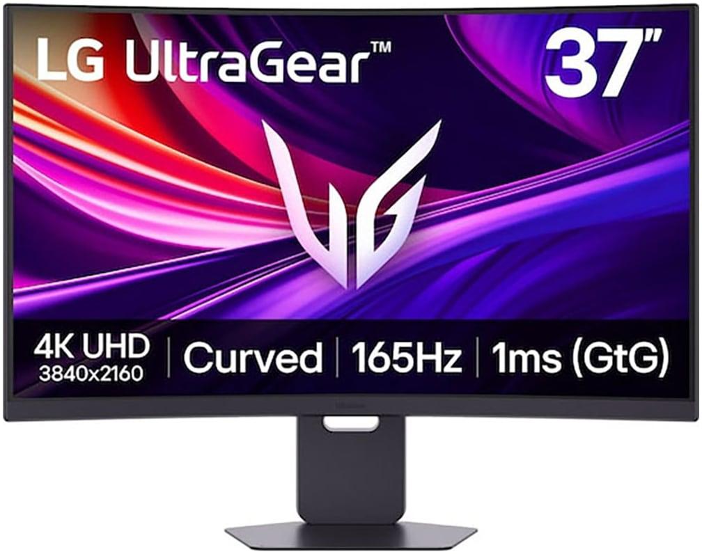 LG Curved-Gaming-Monitor "37G800A", Energieeffizienz: F (A-G), schwarz, B:81,56cm H:49,03cm T:15,86cm, Monitore
