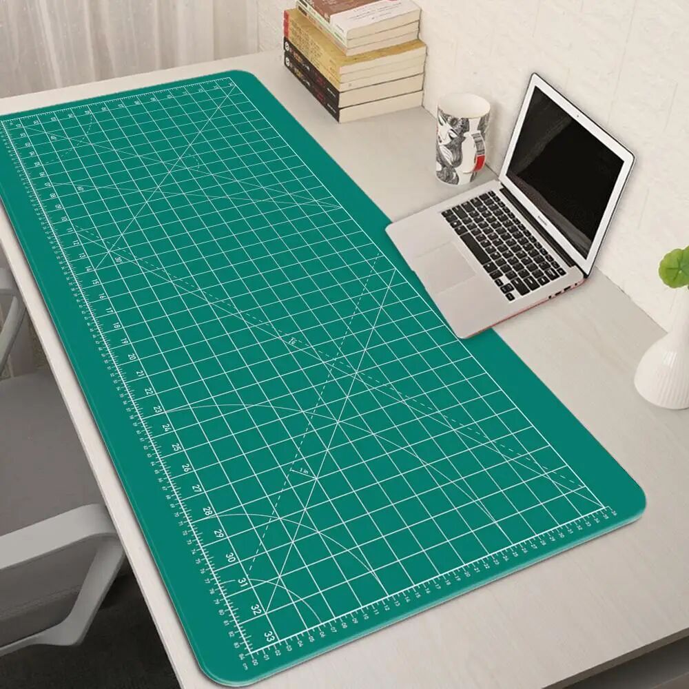 XAXC Schneide matte-weiß-auf-schwarz Mauspad Büro Gaming Laptop Schreibtisch matte Anime Mouse pad Gamer Tastatur Maus matte Computer zubehör