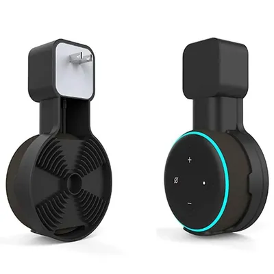 Für Echo Dot 3 Wandhalterung mit Kabelmanagement, Smart Speaker Wandmontage-Halterung, Hängende Ladestation, Tragbare Aufbewahrung