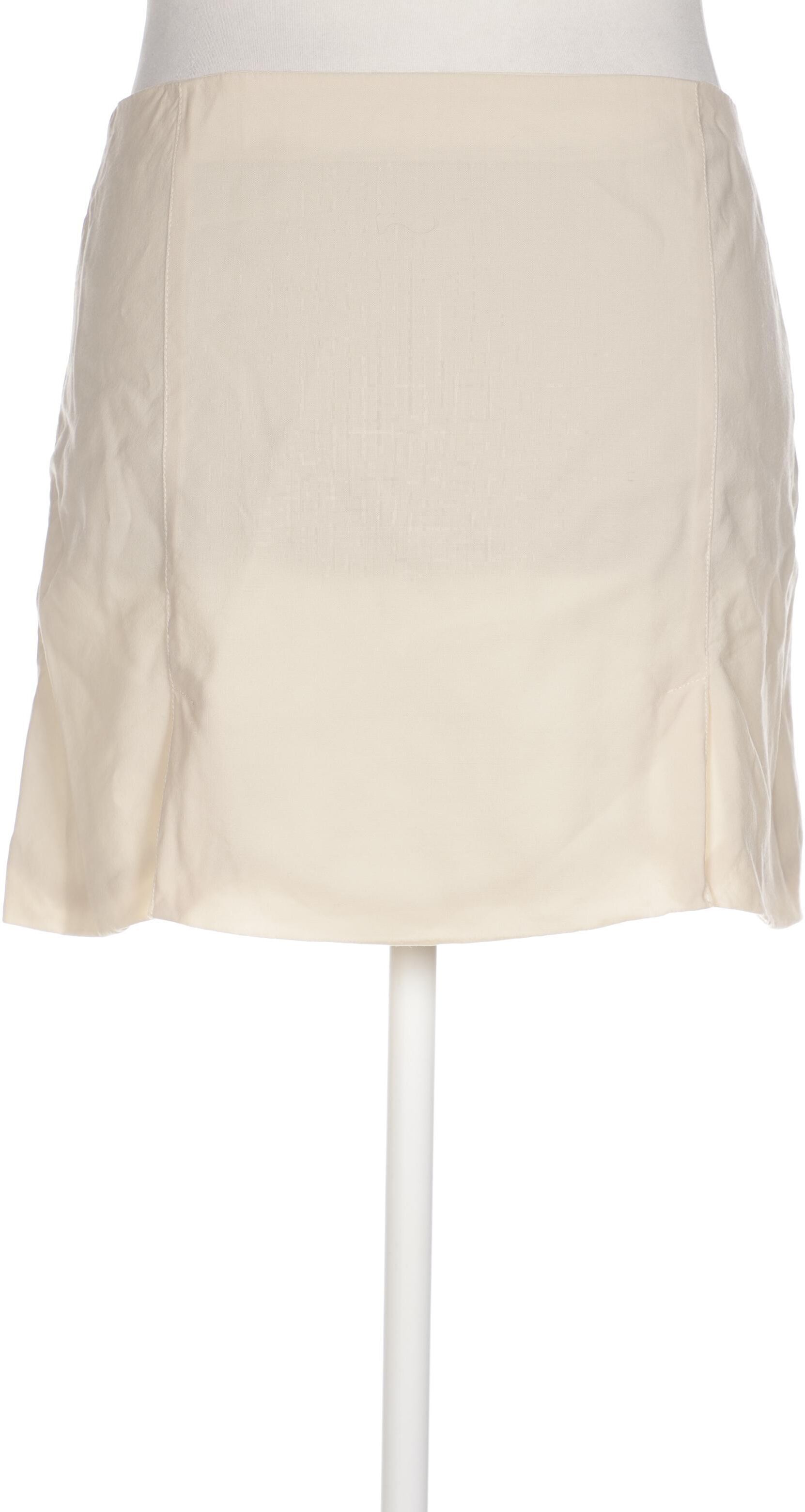 By Aylin Koenig Damen Rock, Beige, Gr. L, Viskose / Schurwolle / Elasthan - Second Hand