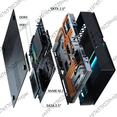 Für Linux Gaming-PC Desktop-Computer WiFi6 Superangebot 14. Generation Gamer Mini-PC I9 14900F I7 14700F NVIDIA RTX 4070 12G 4060Ti